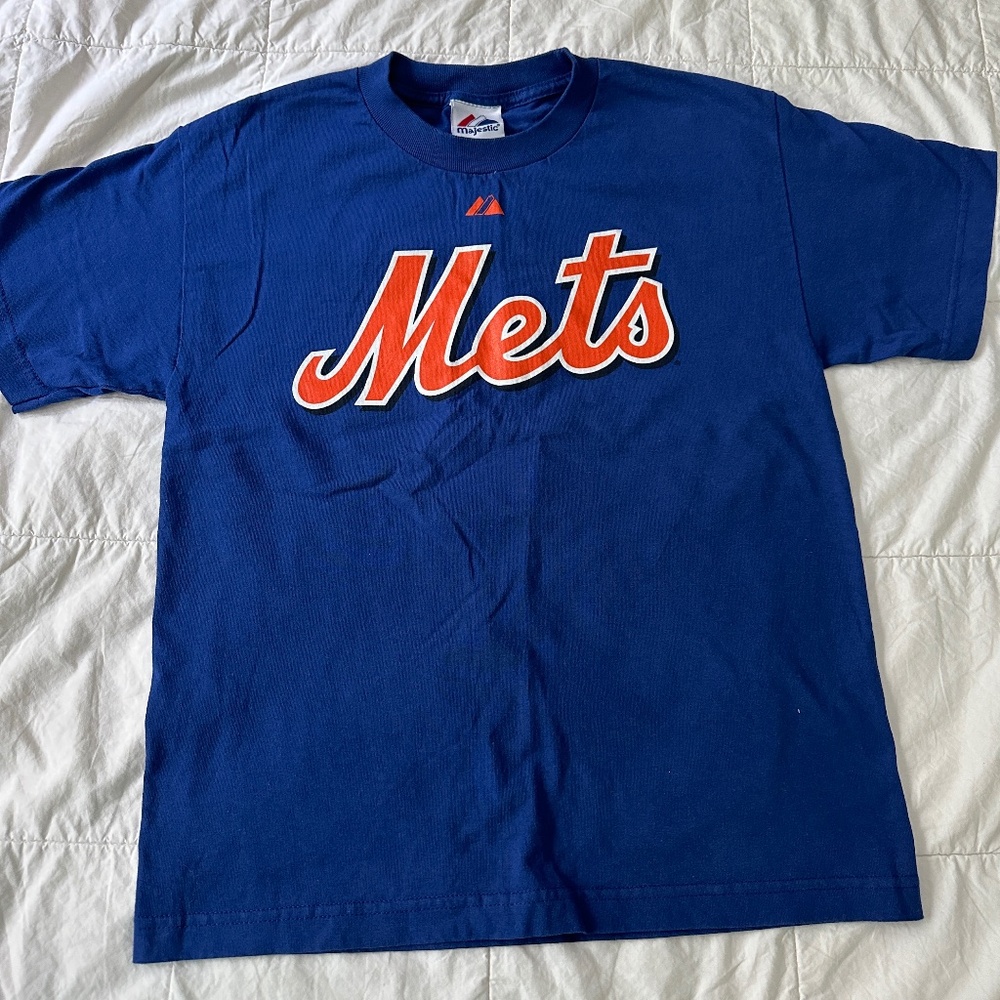 Boys Mets David Wright Tee Shirt size Large